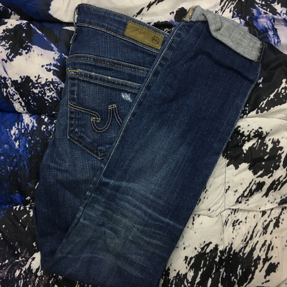 Ag Adriano Goldschmied Denim - Adriano Goldschmied Cigarette Denim Jeans Ag Adriano Goldschmied Denim - Adriano Goldschmied Cigarette Denim Jeans